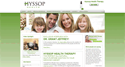 Desktop Screenshot of hyssophealth.com